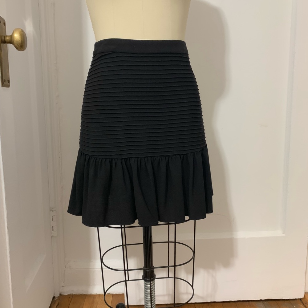 Wilfred Stretch Crepe Mini Skirt